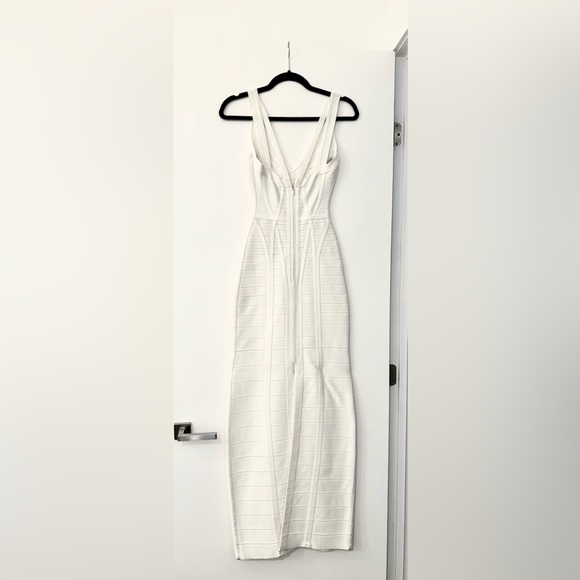 NWT- White Herve Léger Kora dress never worn - Picture 3 of 4